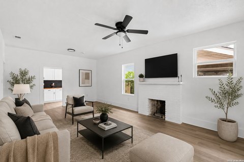 Remodeled Duplex on Corner Lot
