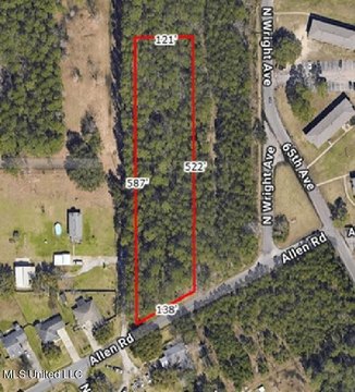 Long Beach Wooded Land