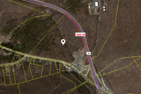 38+ Acres on PA Route