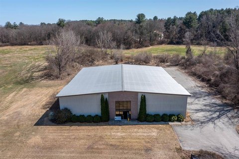 Metal Industrial Building with Overhead Doors
