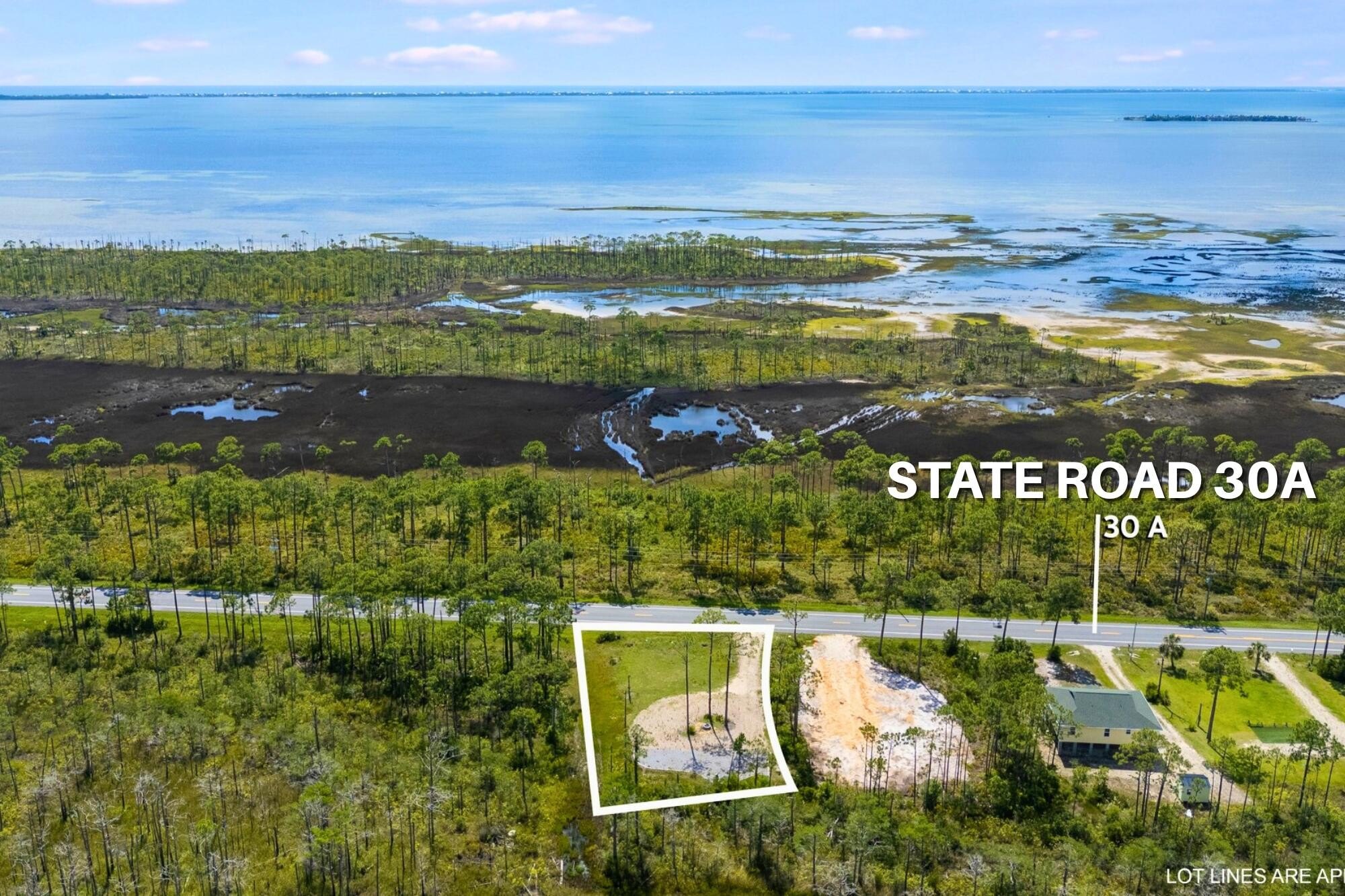 Cleared RV Lot with Bay Views
