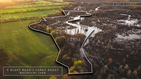 Waterfowl Hunting Land with Lodge