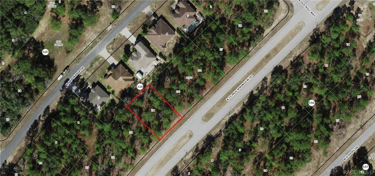 Citrus Springs Homesite For Sale