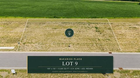 LOTS AND LAND, Leo, IN