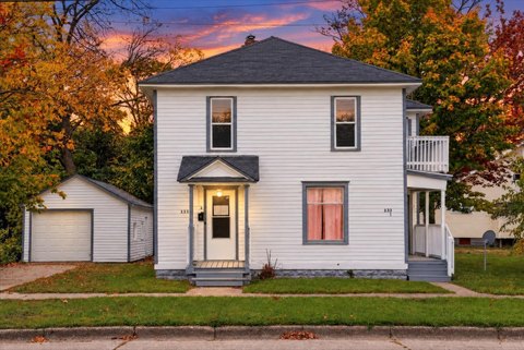 Duplex with Detached Garage
