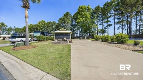 RV Resort Site with Screened Pavilion