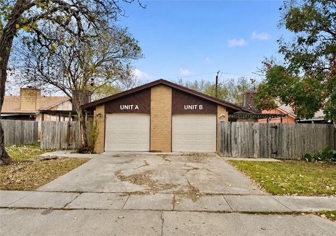 Occupied Duplex with Private Garages