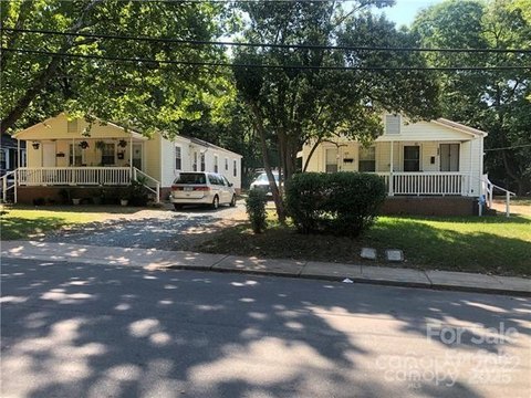 Charlotte Multifamily Duplexes on Double Lot