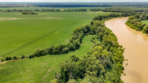 Row Crop Farm with Hunting Blinds