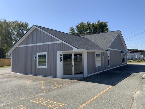 Remodeled Commercial Building on Corner Lot