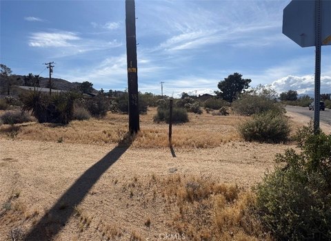 Joshua Tree Buildable Corner Lot