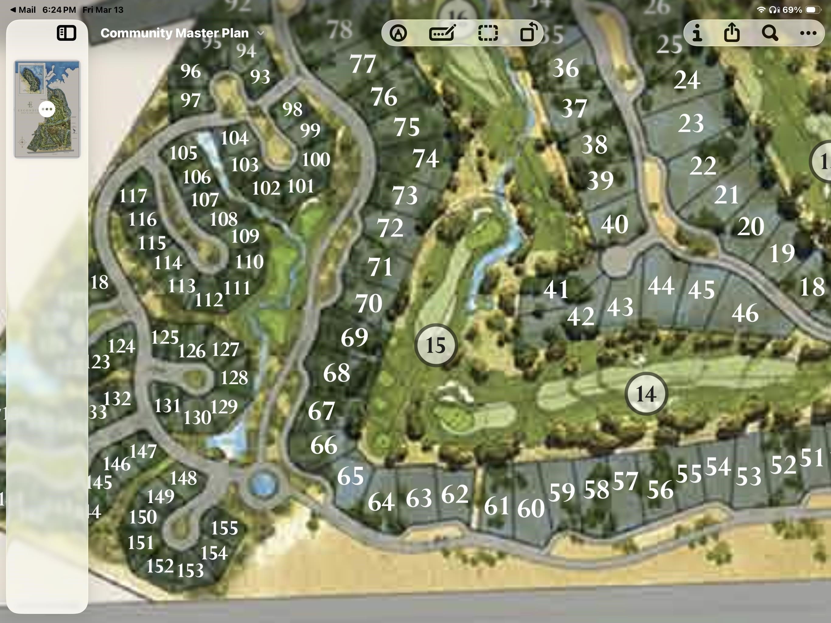 Golf Course Lot in Horseshoe