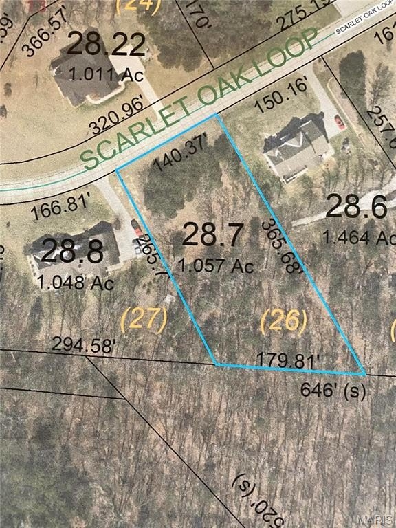 Residential Land in Oak Hollow