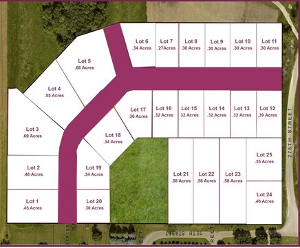 Residential Land in Quasqueton, Iowa