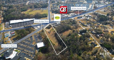 Development Site at Signalized Intersection