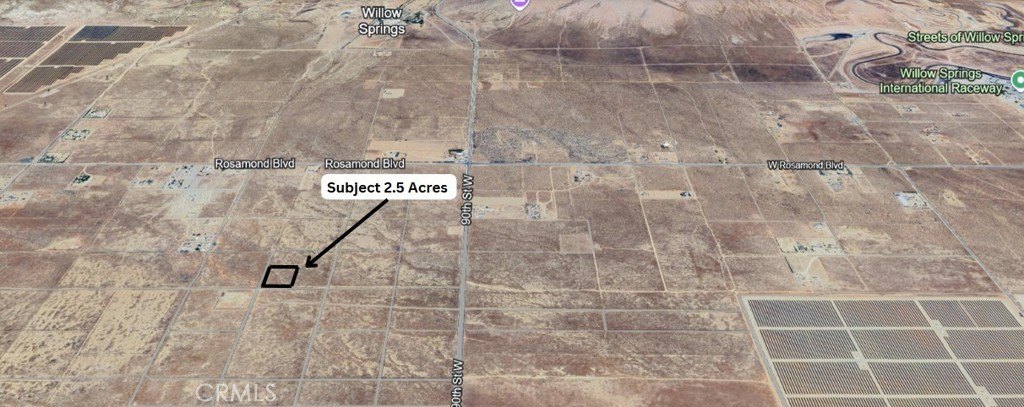 Rosamond Land with Panoramic Views