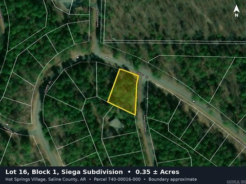 Vacant Land, Hot Springs Village, AR