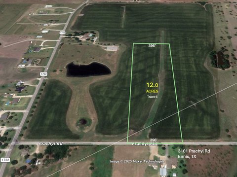 Subdivided Rural Tract with Ag Exemption