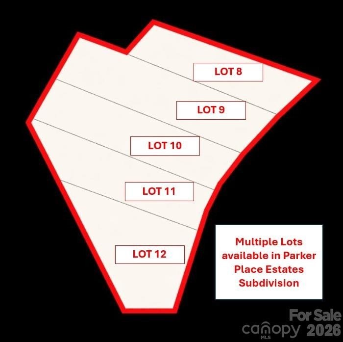 Cherryville Land in Parker Place