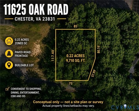 Land, Chester, VA