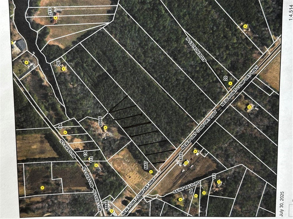 Wooded Land Near Chesapeake Bay