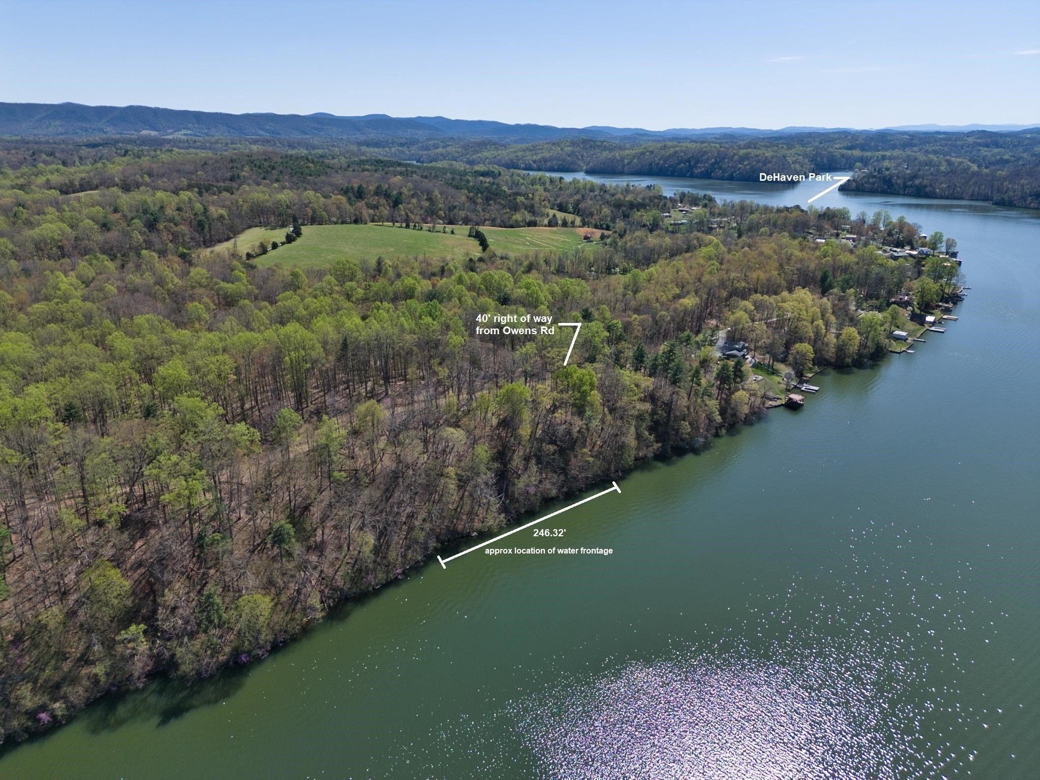 Radford Land with Lake Frontage