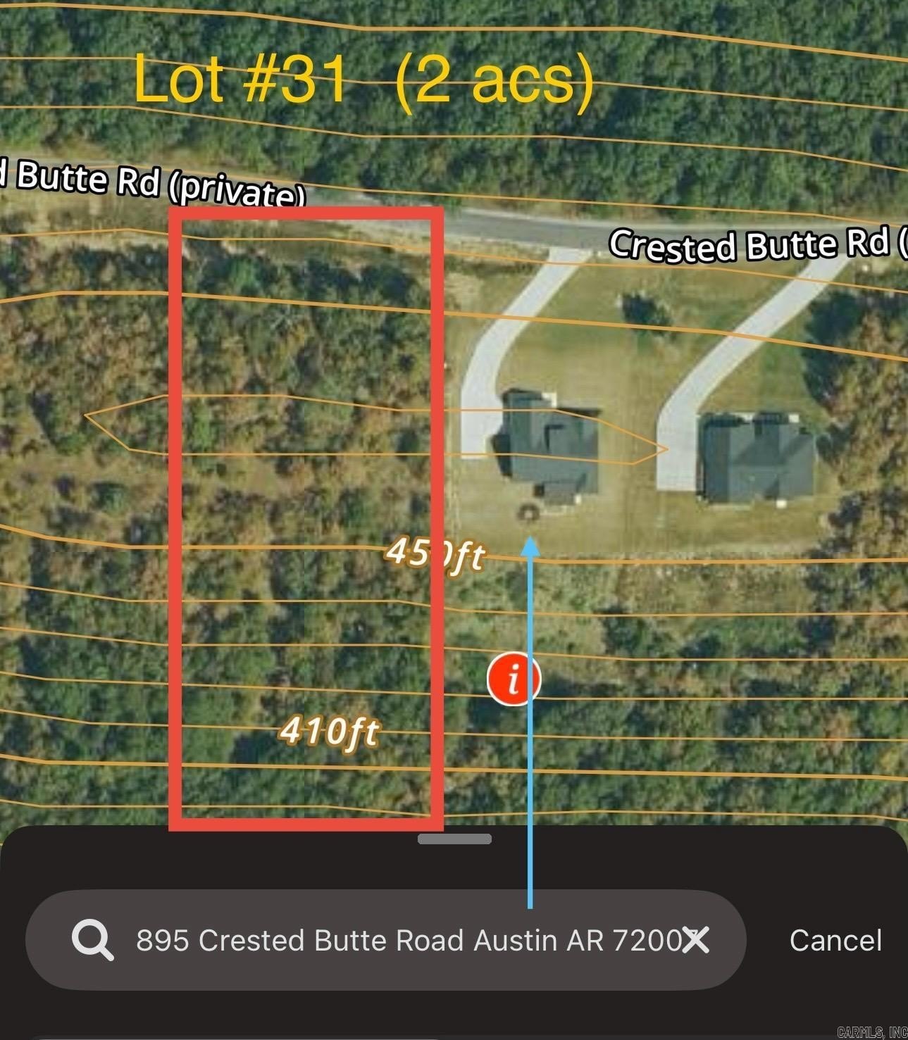 Hilltop Lot in Gated Community