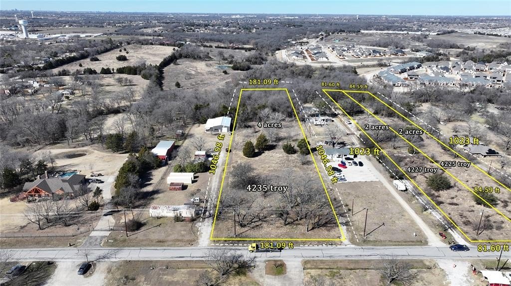 Unincorporated Land in Dallas County