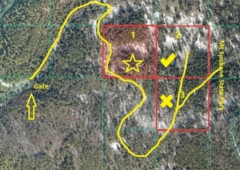 30 Acres Near Mt Spokane