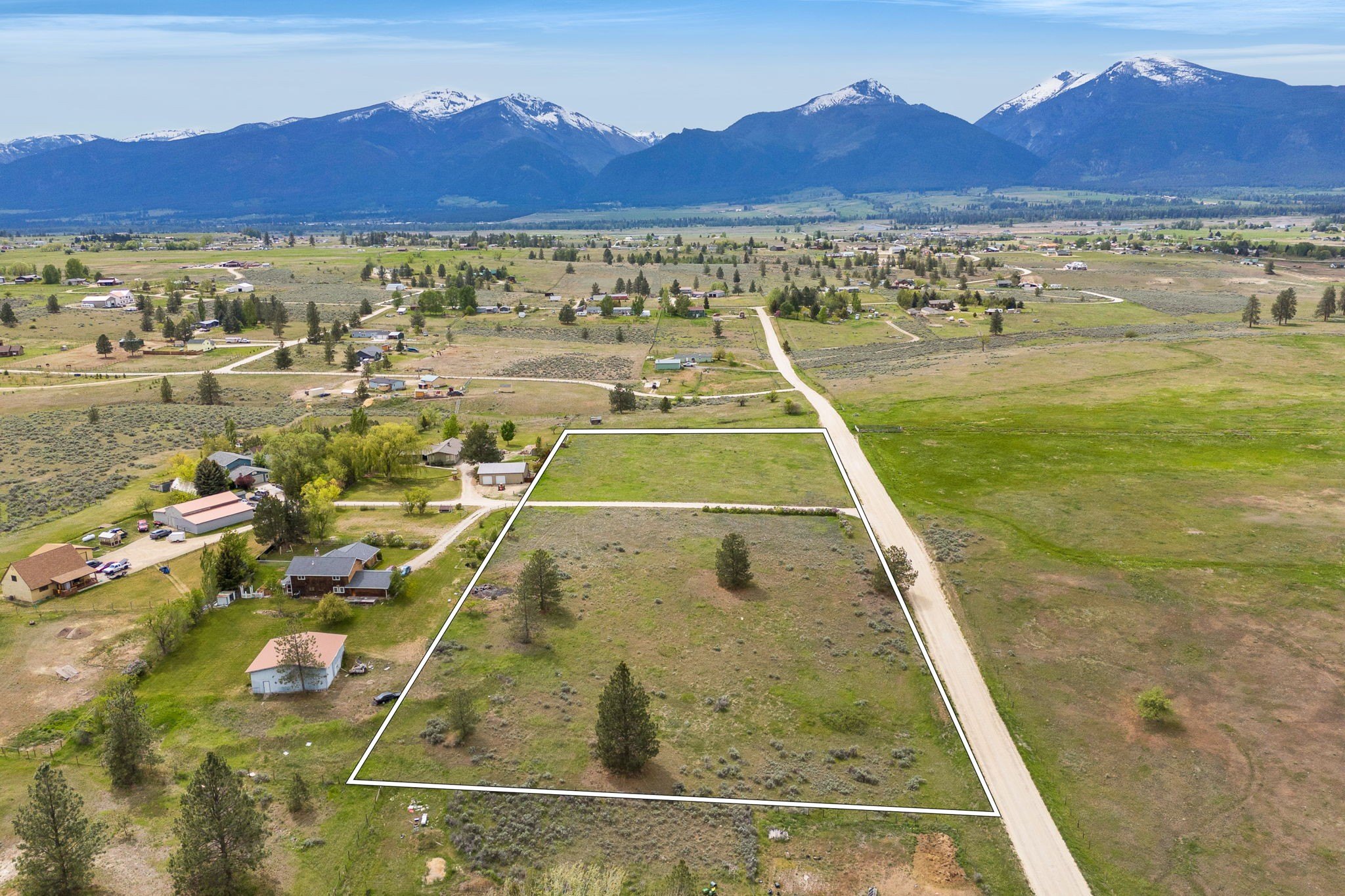 Stevensville Acreage with Mountain Views