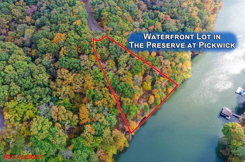 Waterfront Lot in Gated Resort