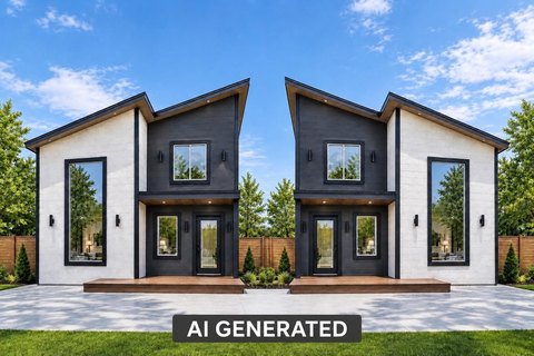 Two-Story New Construction Duplex