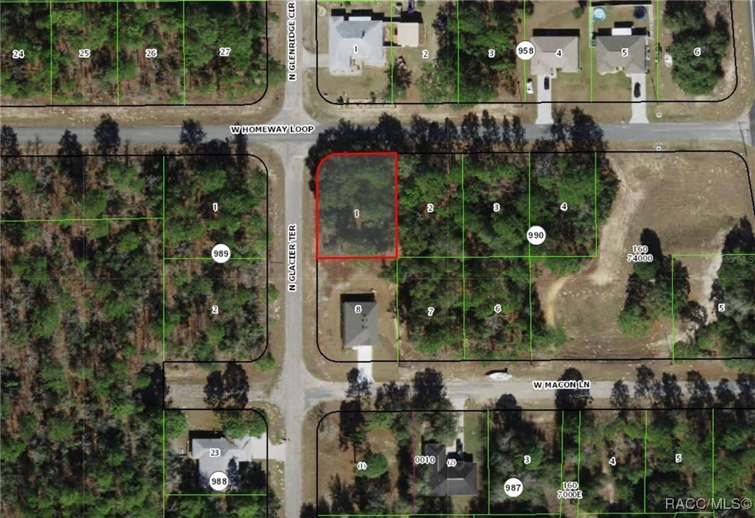 Oversized Corner Lot Homesite
