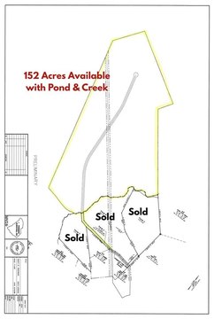 152 Acres with Pond & Creek