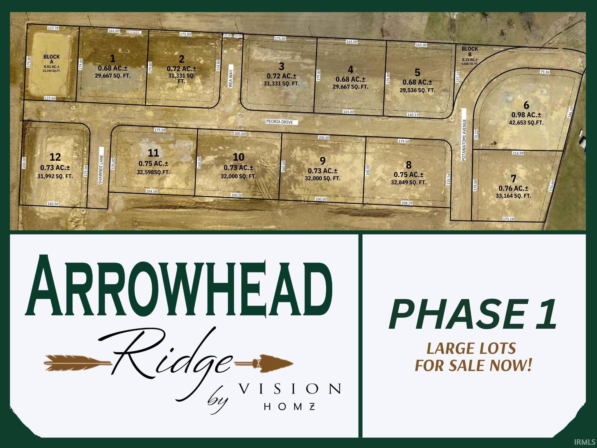 Residential Land in Arrowhead Ridge