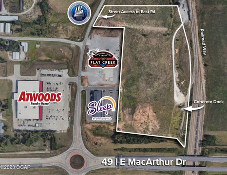 Prime Commercial Land in Webb City