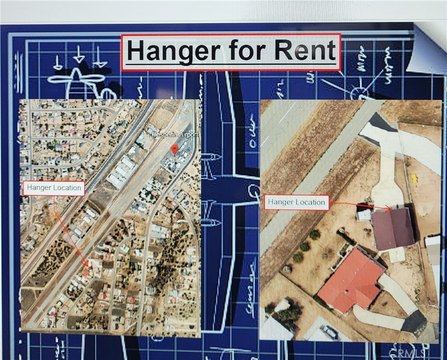Airport Hangar with Office