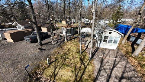 Campground Lots with Furnished Trailer