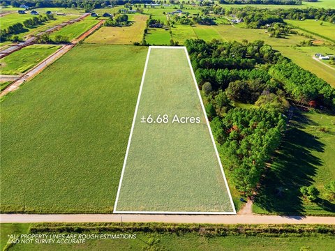 Gentry Acreage for Custom Home
