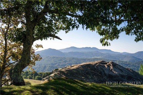 Land with Grandfather Mountain Views