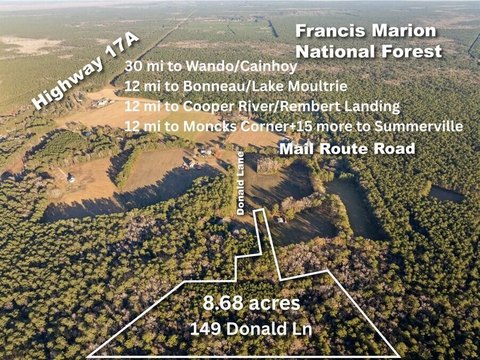 Bonneau Land for Recreation/Homes