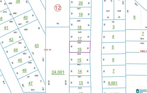 LAND/LOTS, ASHVILLE, AL