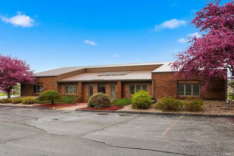 Mixed-Use Brick Office Building