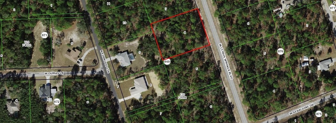 Oversized Homesite in Citrus Springs