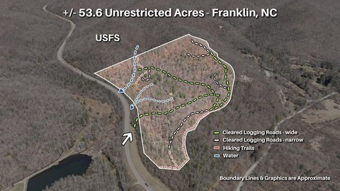 Unrestricted Mountain Land Near Franklin, NC