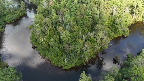 Namekagon River Peninsula Lot