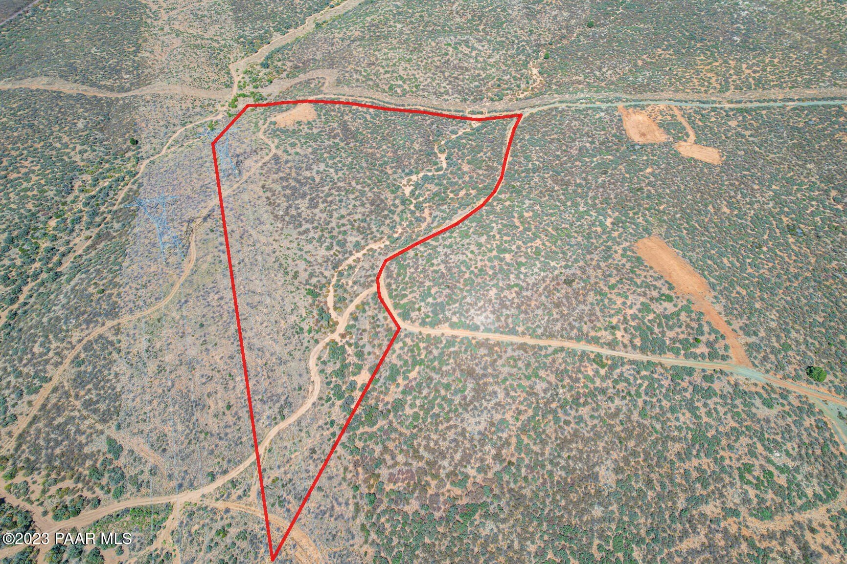 Dewey-Humboldt Land with National Forest Border