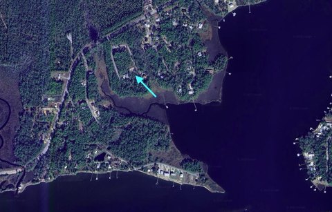 Corner Lot in Freeport, Florida