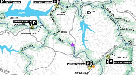 Buildable Double Lot with Trail