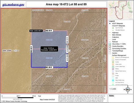 10 Acres in Gateway Acres